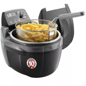 Fritel Turbo SF 4209 -uppopaistin 3L 2,3kW ruostumaton teräs/musta