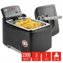 Fritel Turbo SF 4176 -rasvakeitin 3L 2,3kW ruostumaton teräs