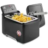 Fritel Turbo SF 4176 -rasvakeitin 3L 2,3kW ruostumaton teräs