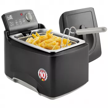 Fritel Turbo SF 4176 -rasvakeitin 3L 2,3kW ruostumaton teräs