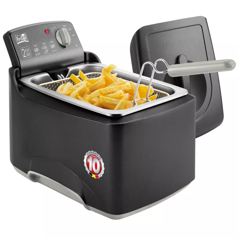 Fritel Turbo SF 4176 -rasvakeitin 3L 2,3kW ruostumaton teräs