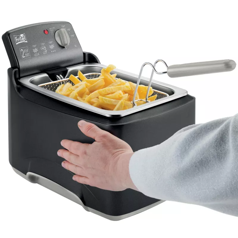 Fritel Turbo SF 4176 -rasvakeitin 3L 2,3kW ruostumaton teräs
