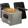 FRITEL FryTastic uppopaistin 3 L 2,3 kW antrasiitti/hopea