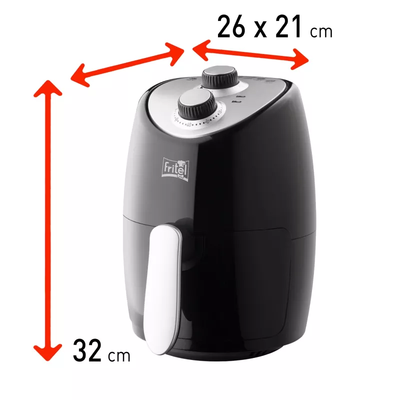 FRITEL Starter My SnackTastic 4202 airfryer 1 kW hopea/musta