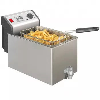 FRITEL TURBO SF rasvakeitin 8 litraa 3,3 kW ruostumaton teräs