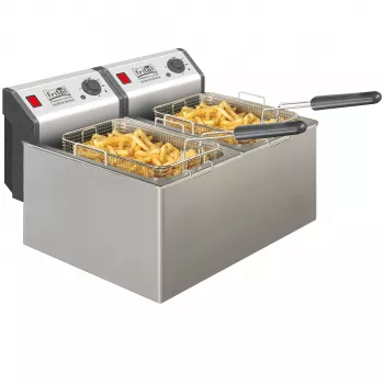 FRITEL Professional rasvakeitin 16 litraa 6,6 kW ruostumaton teräs