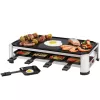 FRITEL RG 2170 raclette-grilli ruostumaton teräs kromi/musta 1200 W 8 henkilölle