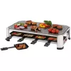 FRITEL SG 2180 Raclette ruostumaton teräs/kromi musta