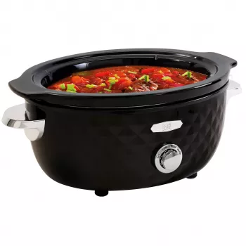 FRITEL Family Slow Cooker 5.5 litraa 210W musta/kromi