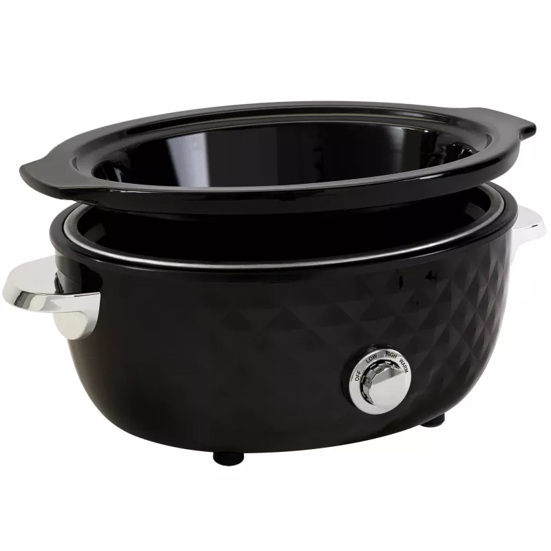FRITEL Family Slow Cooker 5.5 litraa 210W musta/kromi