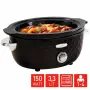 FRITEL Family Slow Cooker 3,3L 150W musta/kromi