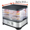 FRITEL Family kuivuri 250W hopea/harmaa