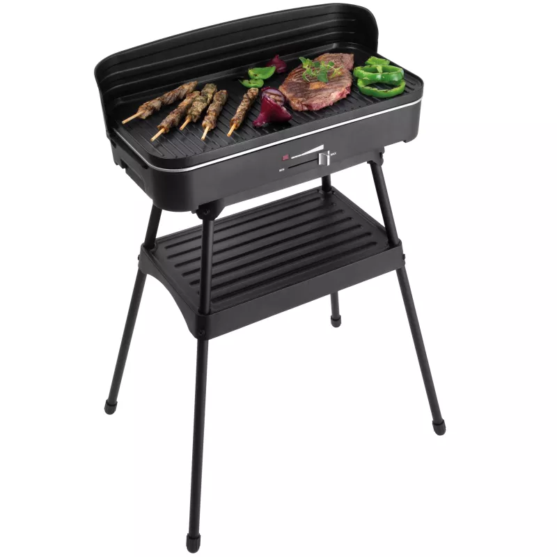 FRITEL Starter BBQ 2246 sähkögrilli jalustalla, 2200 W, musta