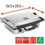 Fritel CW 3647 2 vohvelirautaa 1600 W harmaa, hopea