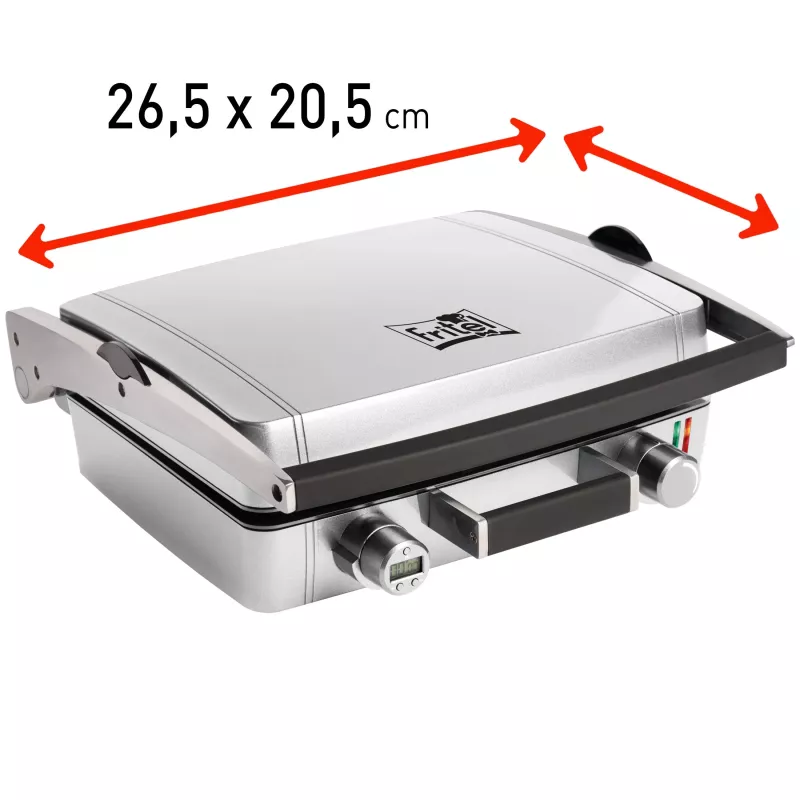 Fritel CW 3647 2 vohvelirautaa 1600 W harmaa, hopea