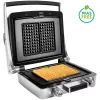 Fritel CW 3647 2 vohvelirautaa 1600 W harmaa, hopea
