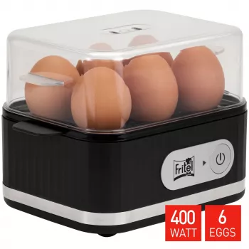 FRITEL Family munankeitin 400W musta/läpinäkyvä