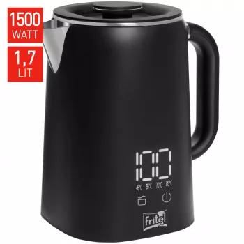 Fritel vedenkeitin 1.7 litraa musta