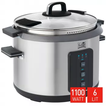 FRITEL Family RC 1377 riisinkeitin 1,1 kW ruostumaton teräs