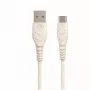 BIOND USB-A - USB-C 3A 2M lataus- ja datakaapeli - musta