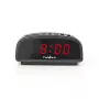 Nedis CLDK008BK LED-herätyskello torkkutoiminnolla, musta