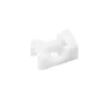 ABB Stotz S&J T&B nippusiteen kiinnitysjalusta 7,6 mm luonnonvalkoinen TC 142 (7TAG009880R0007)