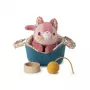 Lilliputiens Jeanne-kissa pehmolelusarja korilla ja lisävarusteilla, 12 kk+