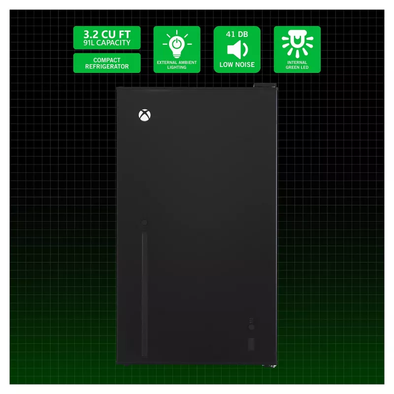 UKONIC Xbox 91L kompakti jääkaappi pakastinlokerolla