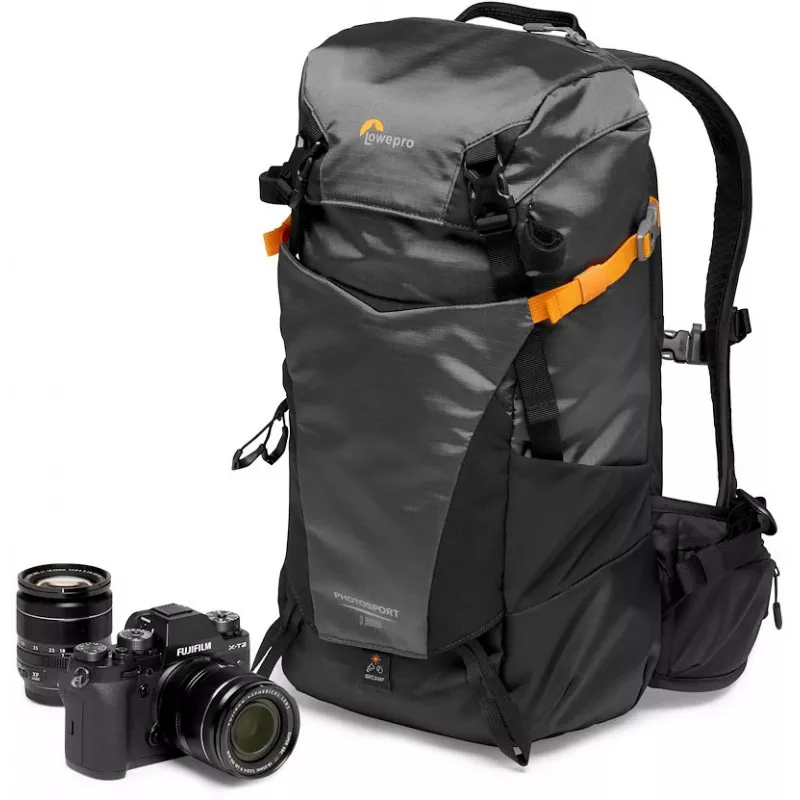 Lowepro PhotoSport BP 15L AW III tummanharmaa kamera reppu