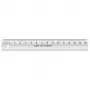 Simplex Linex 1015M viivain 15 cm harmaa SAN