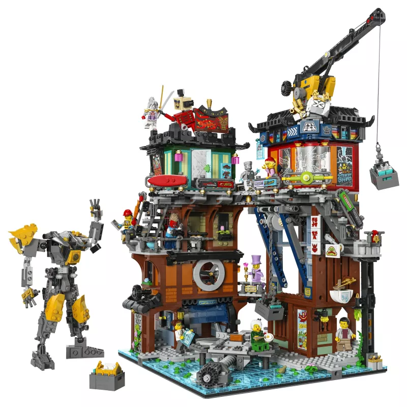 LEGO Ninjago 71837 Kaupungin työpajat