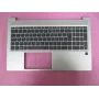 HP Cover Top with Keyboard CP NoSD Belgian (M78508-A41) - Natural Silver
