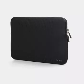 Trunk Ribbet Velvet 13 MacBook Pro, Air - nyörisuojakotelo MacBook 13:lle, MacBook Airille (musta)