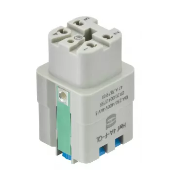 Harting Han A® naarasliitin 4 kontaktia Quick Lock 09200042733
