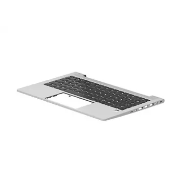 HP N01933-A41 belgialainen AZERTY taustavalaistu kannettavan varaosanäppäimistö - musta