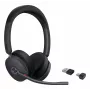 Yealink BH74 Teams langaton kuuloke ANC:lla, USB-C/A-dongle, on-ear, musta