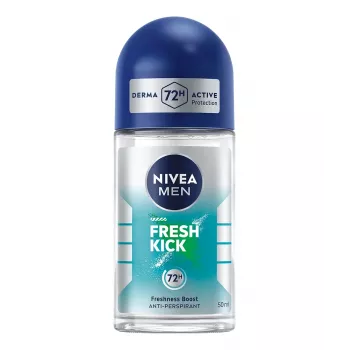 NIVEA Men Fresh Kick antiperspirantti roll-on 50 ml