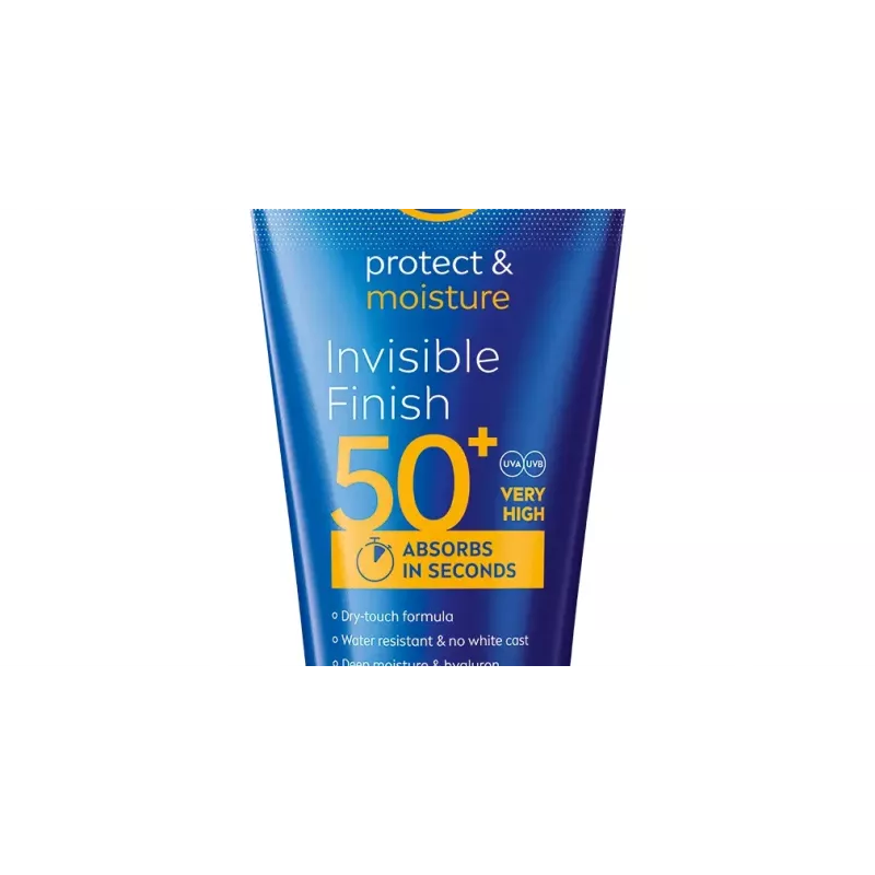 NIVEA Sun Invisible Finish kosteuttava aurinkovoide SPF50+ 150 ml