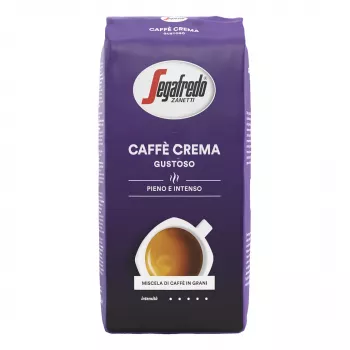 Segafredo Caffè Crema Gustoso kokonaiset kahvipavut 1000g