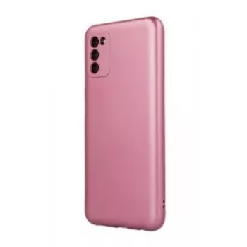 iLike Samsung Galaxy A14 4G / A14 5G Metallic-kuori pinkki