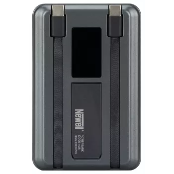 Powerbank Newell MS-10000 Pro MagSafe 10000 mAh 2x USB-C - harmaa