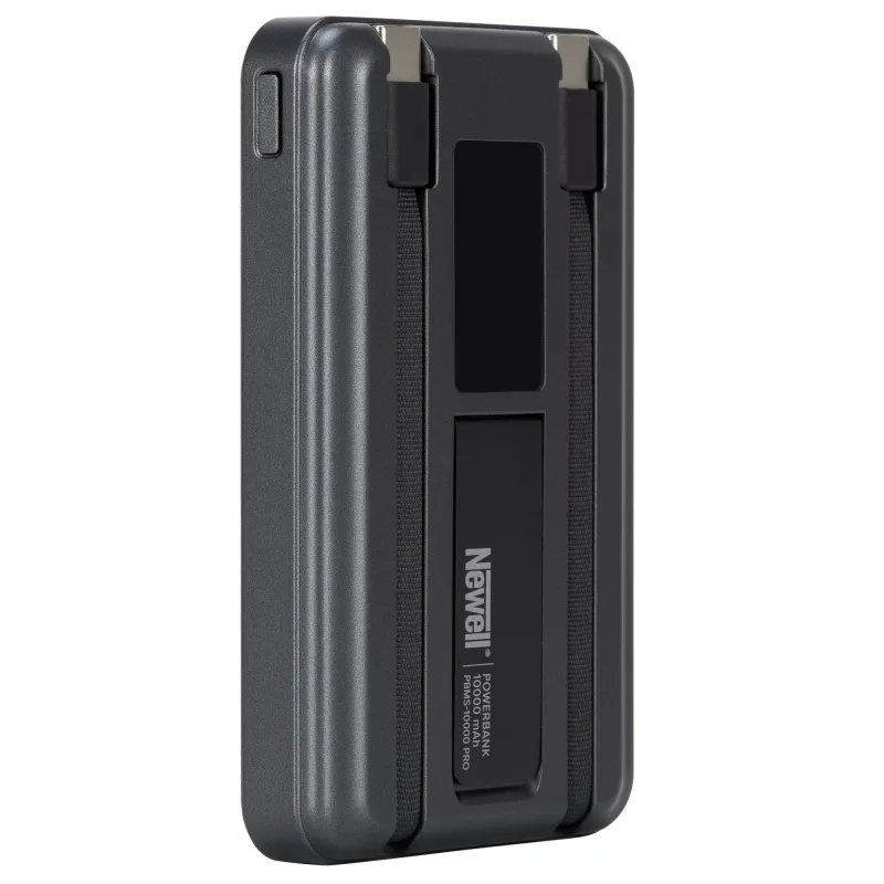 Powerbank Newell MS-10000 Pro MagSafe 10000 mAh 2x USB-C - harmaa