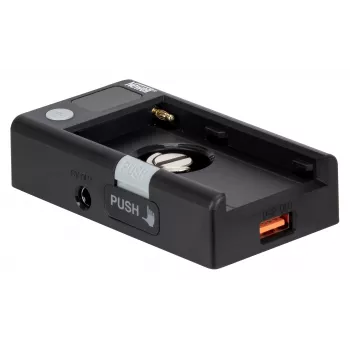 Newell DC-USB yleissovitin NP-F-akuille