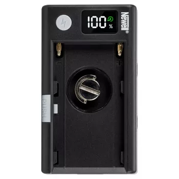Newell DC-USB yleissovitin NP-F-akuille
