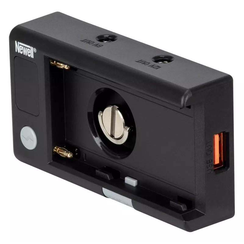 Newell DC-USB yleissovitin NP-F-akuille