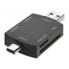 Newell OTG 4-in-1 USB 3.0 -keskitin musta