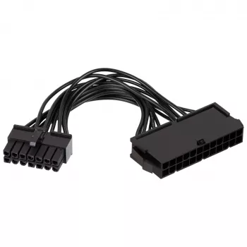 Akyga AK-CA-77 virtasovitinkaapeli ATX 24-pin (naaras) - Lenovo 14-pin (uros), 10 cm
