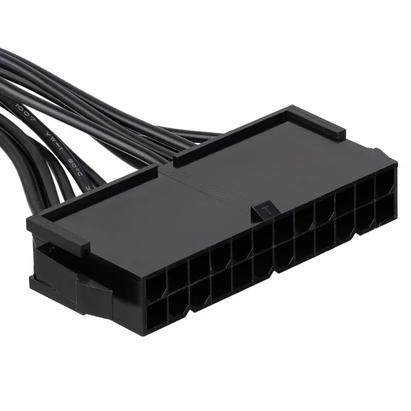 Akyga AK-CA-77 virtasovitinkaapeli ATX 24-pin (naaras) - Lenovo 14-pin (uros), 10 cm