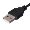 Akyga AK-SW-19 USB-latauskaapeli klipsillä Garmin Forerunner 220 -kellolle, 1 m, musta