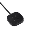 Akyga AK-SW-27 magneettinen USB-latauskaapeli Fitbit Versa 3 / Sense -kelloille, 1 m, musta